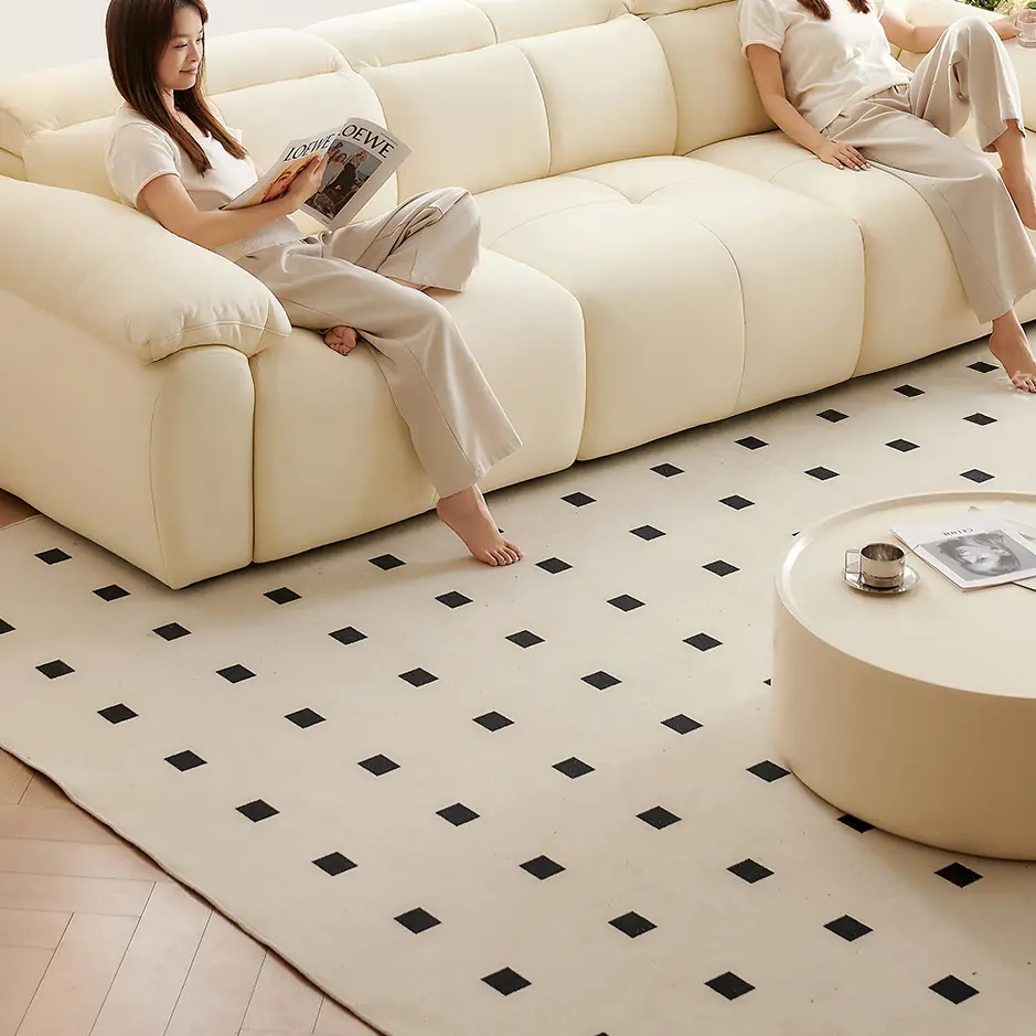 ghe sofa vang boc da tua dau gat gu sp8593