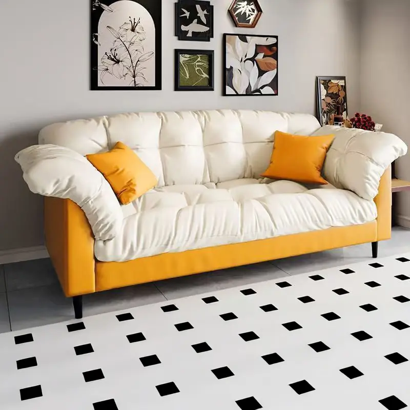 ghe sofa vang boc vai cao cap sp8823 2