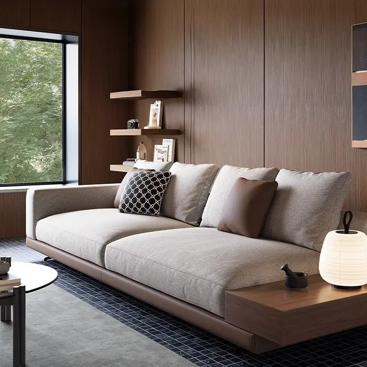 ghe sofa vang boc vai khung go hien dai sp8707 5