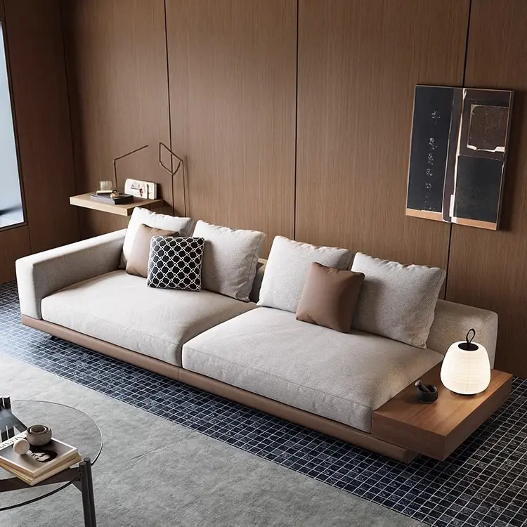 ghe sofa vang boc vai khung go hien dai sp8707 6