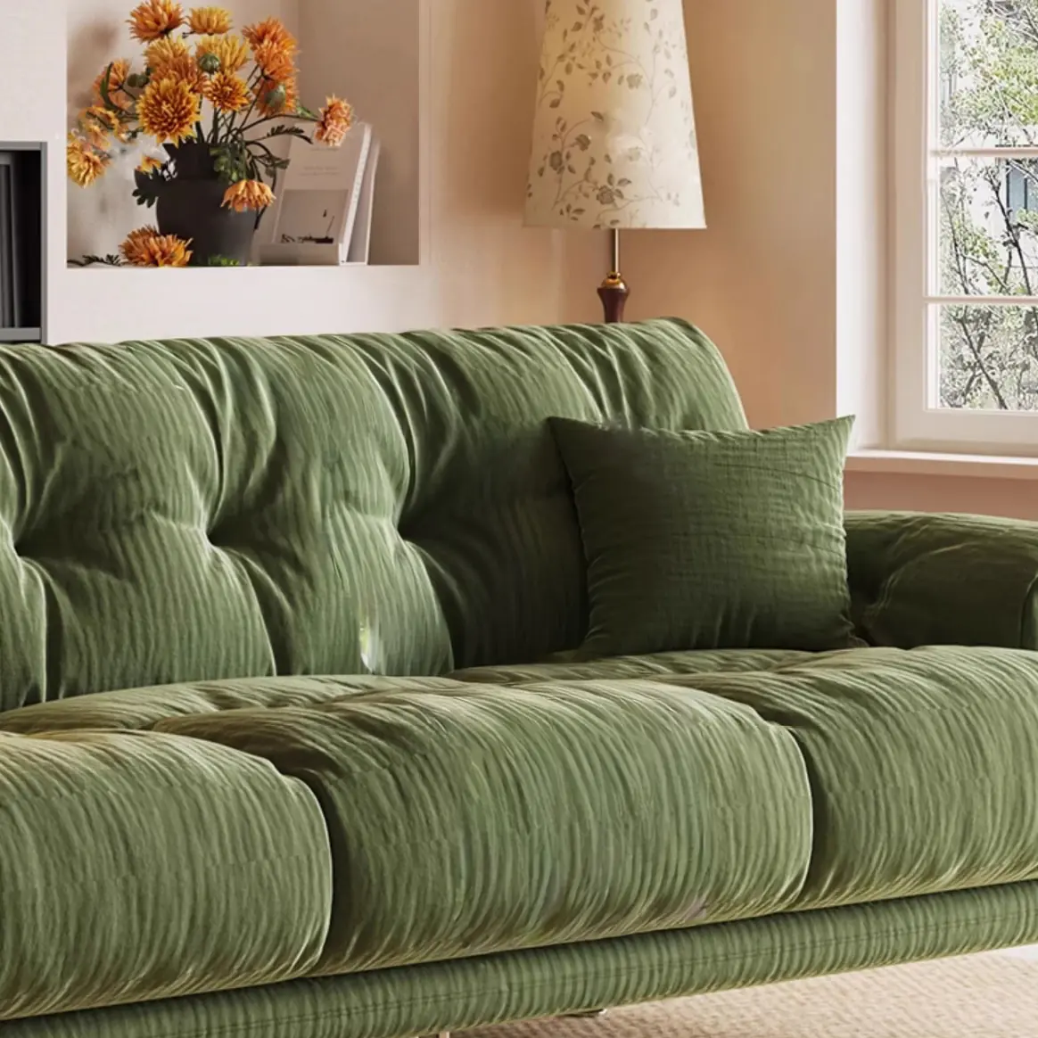 Ghế sofa văng bọc vải nỉ hiện đại - SP8742 14 Ghế sofa văng bọc vải nỉ hiện đại sp8742