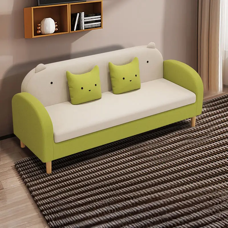 ghe sofa vang boc vai phong cach de thuong sp8963 12