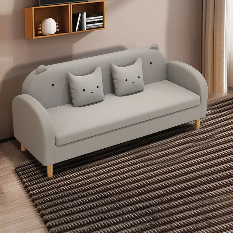 ghe sofa vang boc vai phong cach de thuong sp8963 13