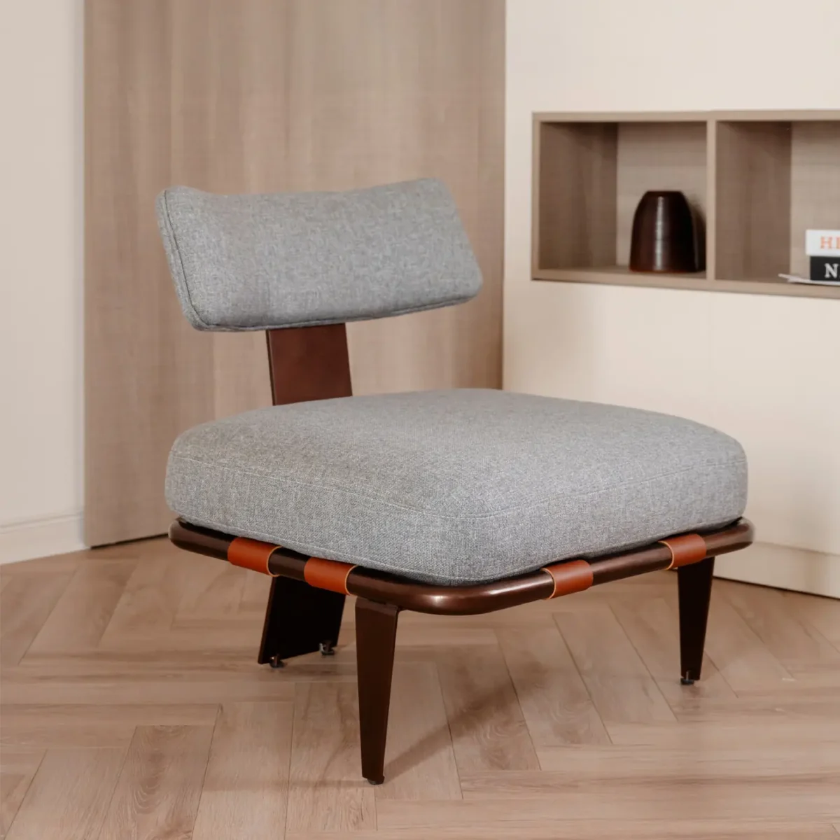 Ghế thư giãn bọc vải nỉ cao cấp wingsfurni airflow chair - SP9425