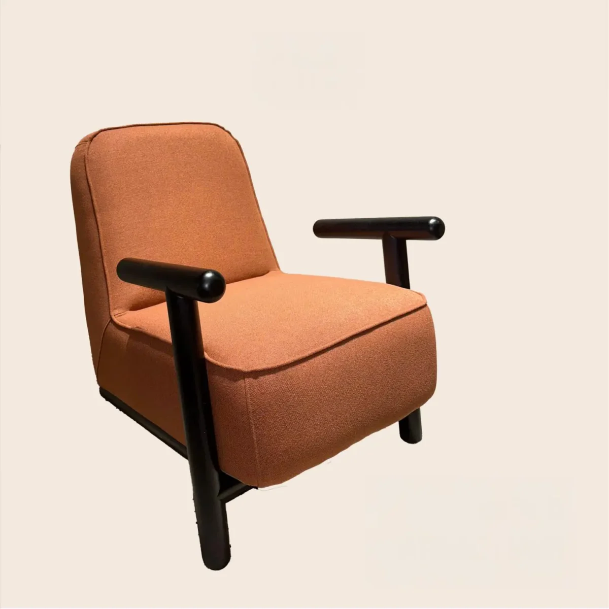 Ghế thư giãn gỗ sồi Mỹ bọc vải nỉ cao cấp wingsfurni bold armchair - SP9430 - Ảnh 4