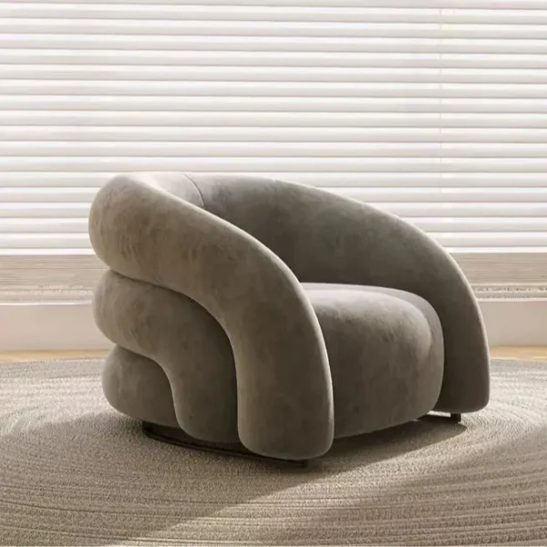 Sofa đơn bọc vải nỉ hiện đại - SP8602 14 Sofa đơn bọc vải nỉ hiện đại sp8602