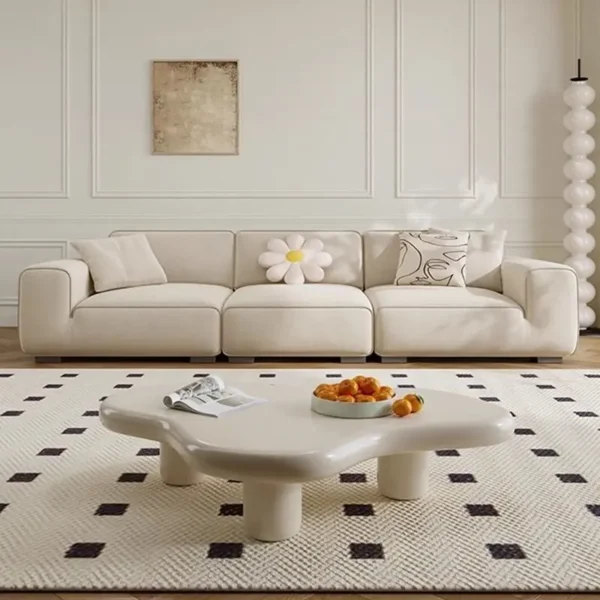 Ghế Sofa văng bọc da hiện đại - SP11017
