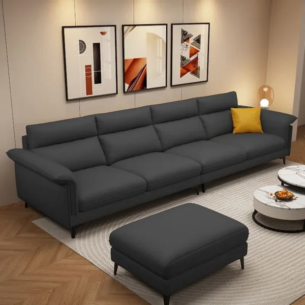Ghế Sofa Văng Bọc Da Thanh Lịch - SP11038