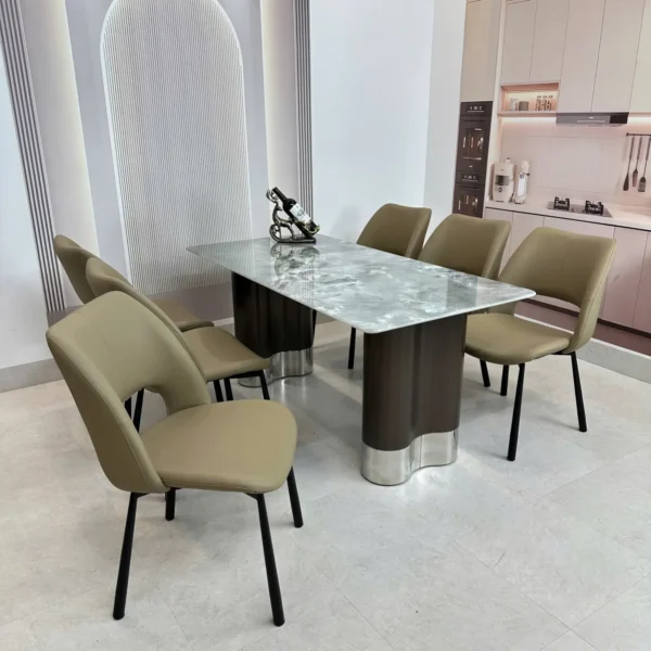 ban an mat da 6 ghe da chan tru inox bo cong sang trong sp12016 1