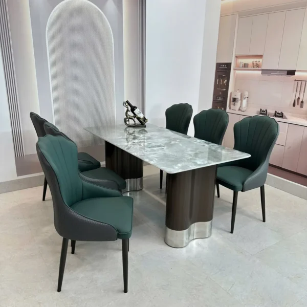 ban an mat da 6 ghe da chan tru inox bo cong sang trong sp12016 4