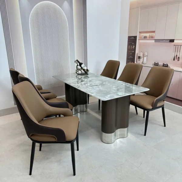 ban an mat da 6 ghe da chan tru inox bo cong sang trong sp12016 5