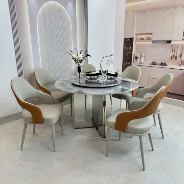 ban an tron mat da tron xoay 2 tang cao cap sp12007 1