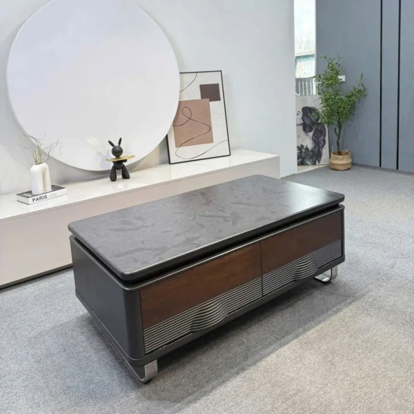 Bàn trà mặt đá sang trọng - SP11575