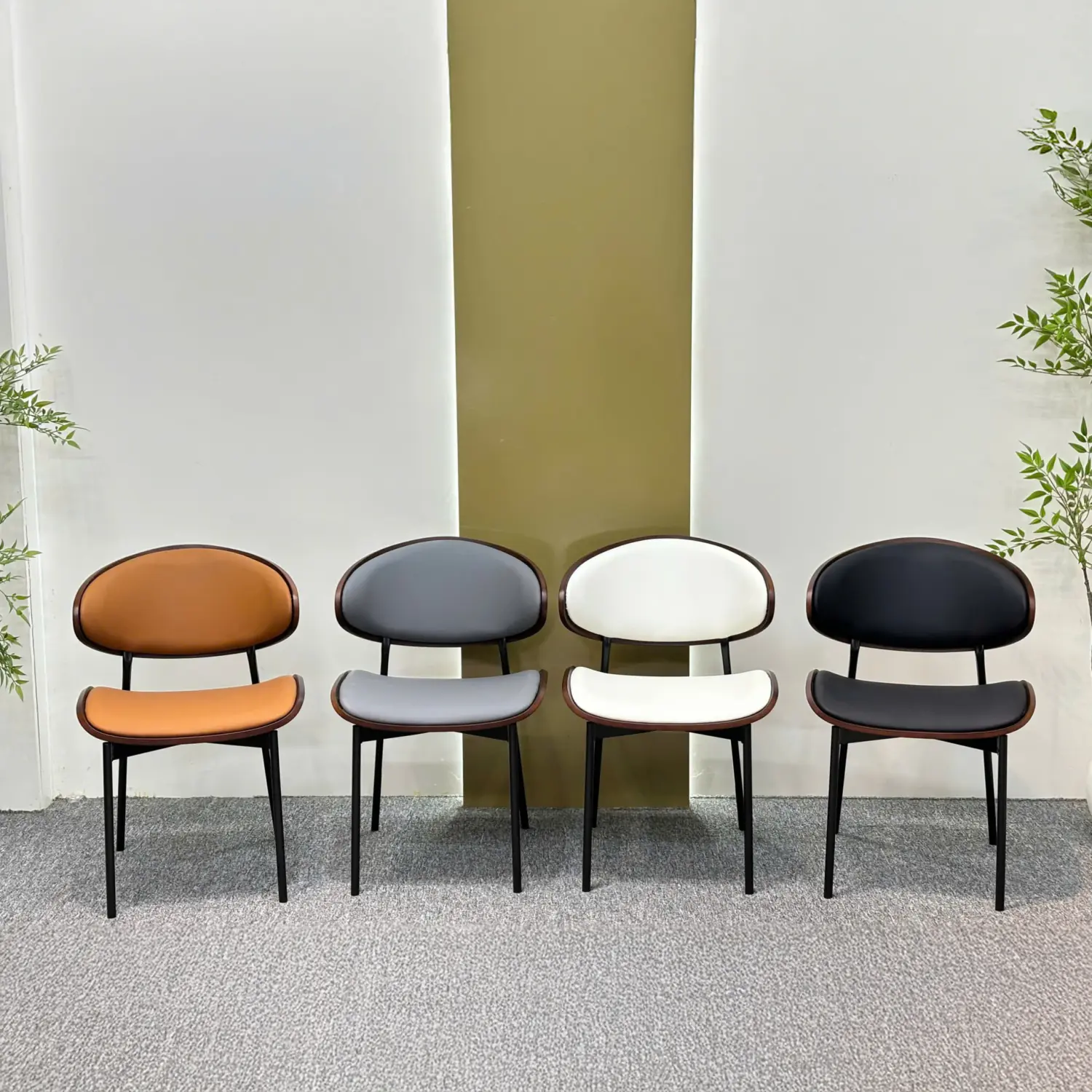 Ghế ăn bọc da khung gỗ cao cấp - SP11551 17 ghe an boc da khung go cao cap sp11551 2