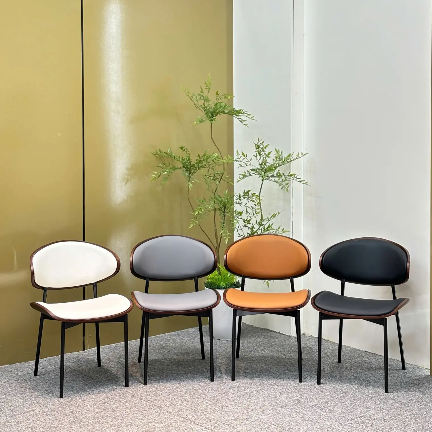 Ghế ăn bọc da khung gỗ cao cấp - SP11551 7 Ghế ăn bọc da khung gỗ cao cấp - SP11551 - Ảnh 7