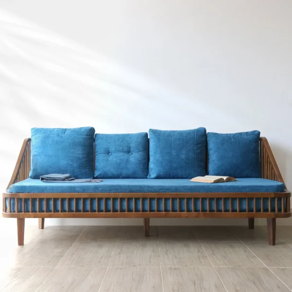 ghe sofa boc vai khung go co dien sp11738 11