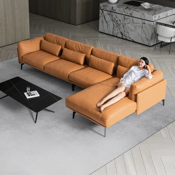 Ghế Sofa Góc Chữ l bọc Da cao cấp - Sp11259 9 ghe sofa goc chu l boc da cao cap sp11259 3