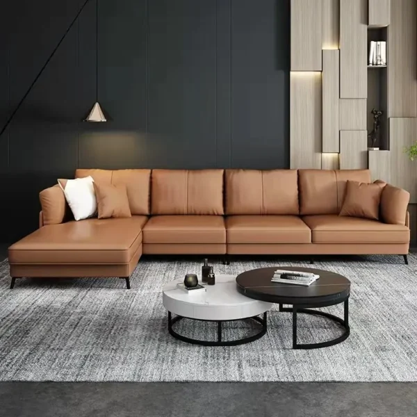 ghe sofa goc chu l boc da cao cap sp11337 1