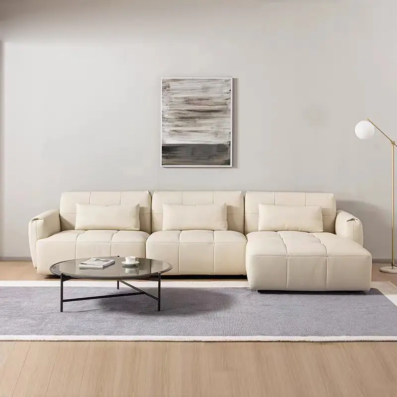Ghế sofa góc chữ L bọc vải