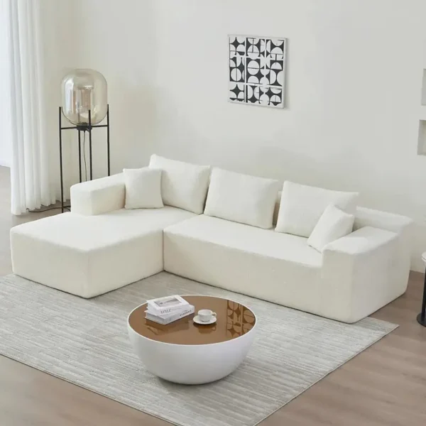 Ghế Sofa Góc Chữ L Bọc Vải êm ái sang trọng - SP11231 5 ghe sofa goc chu l boc vai em ai sang trong sp11231