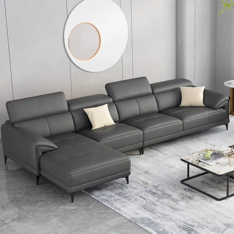 ghế sofa góc có tựa gật gù êm ái