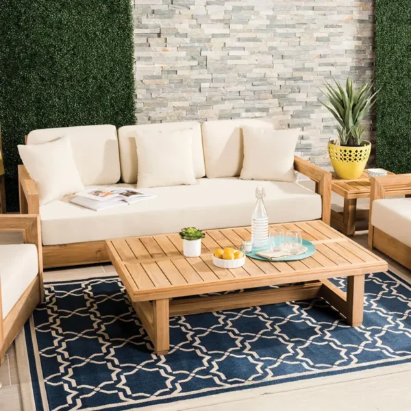 Ghế sofa khung gỗ đệm vải thanh lịch - SP11847