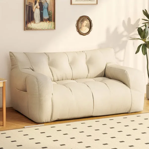 Ghế sofa vải nỉ êm ái nhỏ gọn - SP8858 13 ghe sofa vai ni em ai nho gon sp8858 6