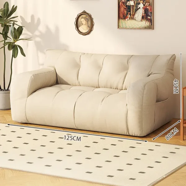 Ghế sofa vải nỉ êm ái nhỏ gọn - SP8858 16 ghe sofa vai ni em ai nho gon sp8858 9