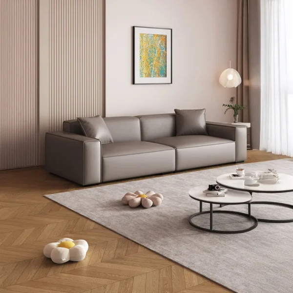 Ghế Sofa Văng Bọc Da Cao Cấp - SP10965