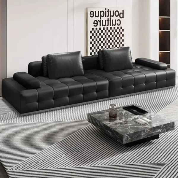 ghe sofa vang boc da hien dai sp11000 2