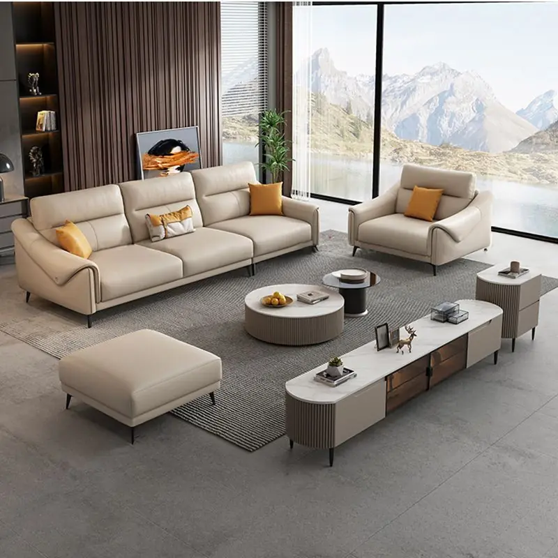 Ghế sofa văng bọc da sp11131