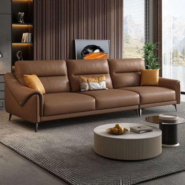 Ghế Sofa Văng Bọc Da Hiện Đại - SP11131