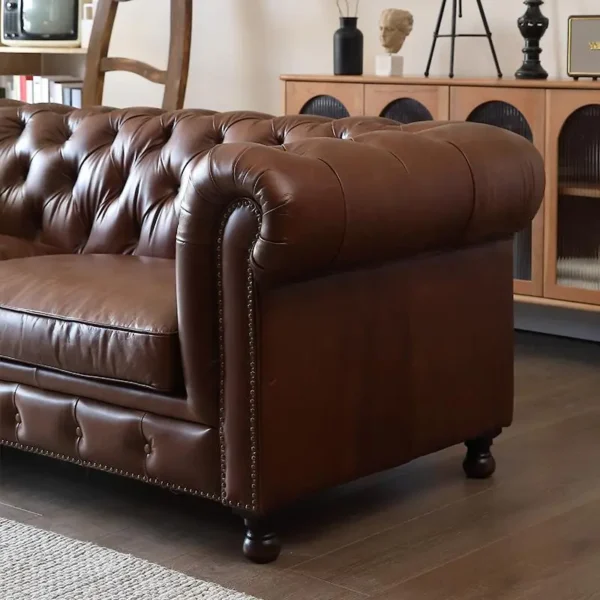 ghe sofa vang boc da phong cach co dien sang trong sp8848 10