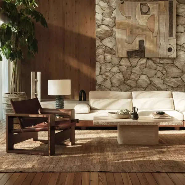 ghế sofa văng bọc vải khung gỗ