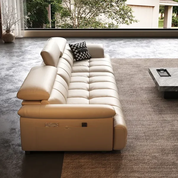 ghe sofa vang co tua gat gu boc da cao cap sp12157 1