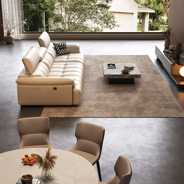 ghe sofa vang co tua gat gu boc da cao cap sp12157 3