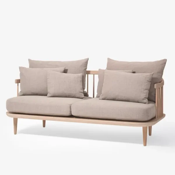 Ghế Sofa văng khung gỗ thanh lịch cổ điển - SP11827