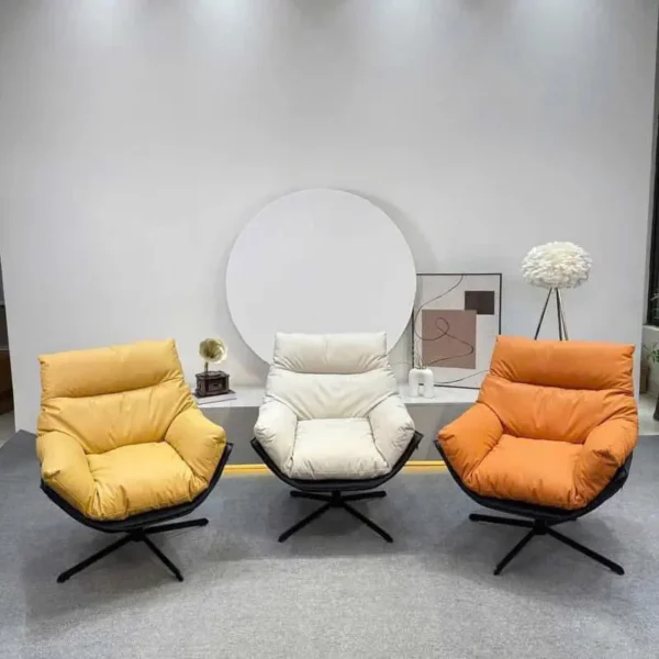 Ghế Thư Giãn Bọc Da Cao Cấp Xoay 360 - SP11427