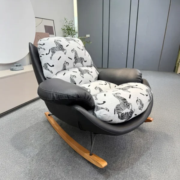 ghe thu gian boc vai hoa tiet doc dao xoay 360 sp11570 2