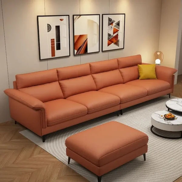 sofa da cao cap su lua chon hoan hao cho phong khach sang trong 2