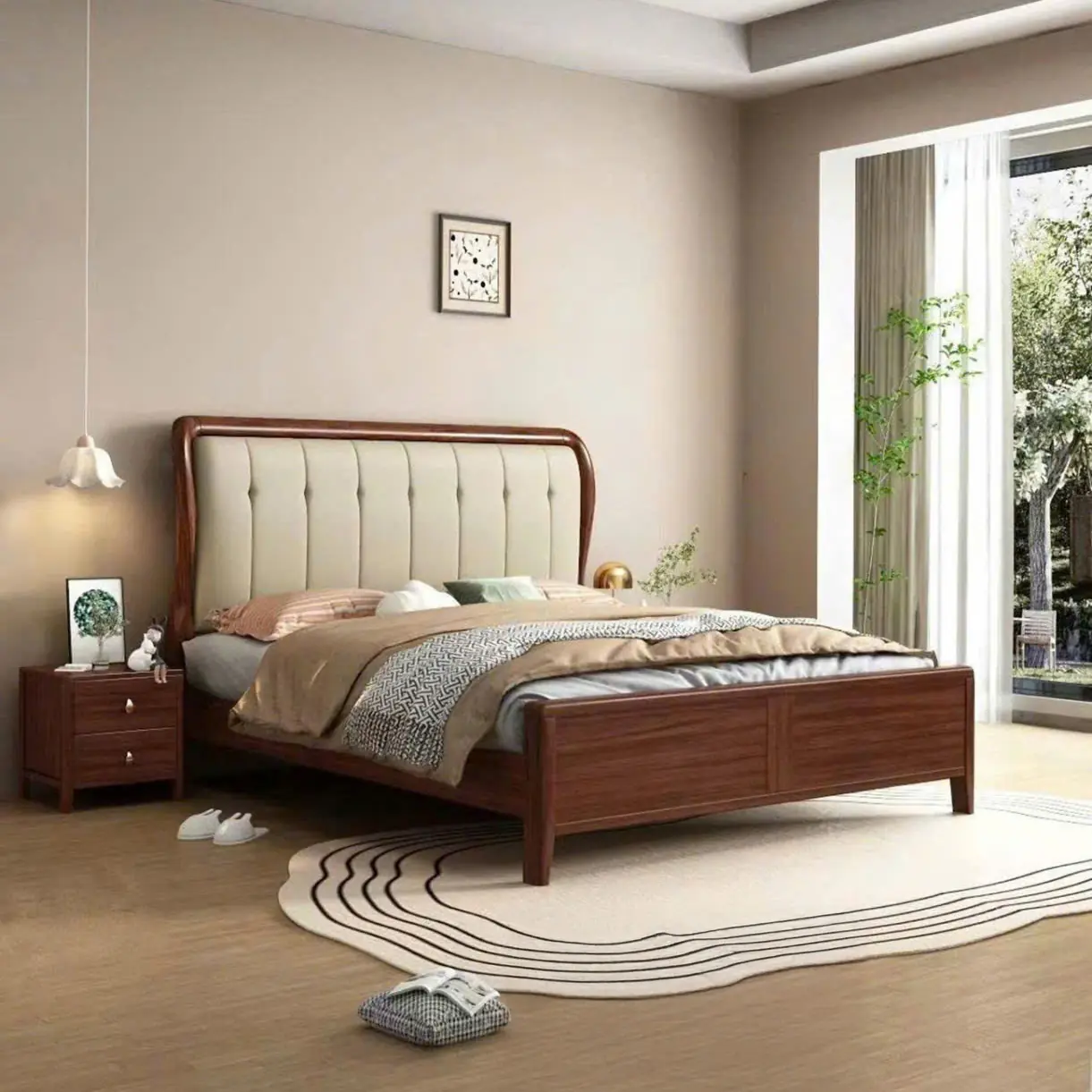 Giường Ngủ Gỗ Sofa Phong Cách Thanh Lịch - SP13527 7 auto draft 4