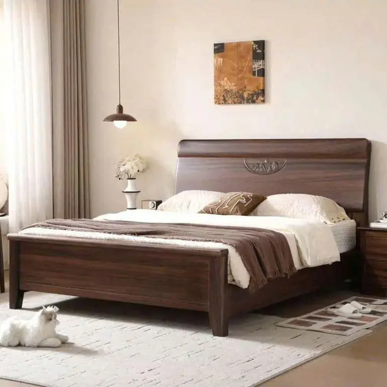 Giường Ngủ Gỗ Nam Phi Sang Trọng - SP13498 8 auto draft