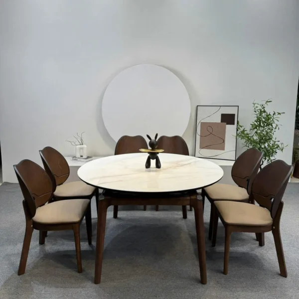 Bàn ăn tròn thông minh hiện đại - SP13208