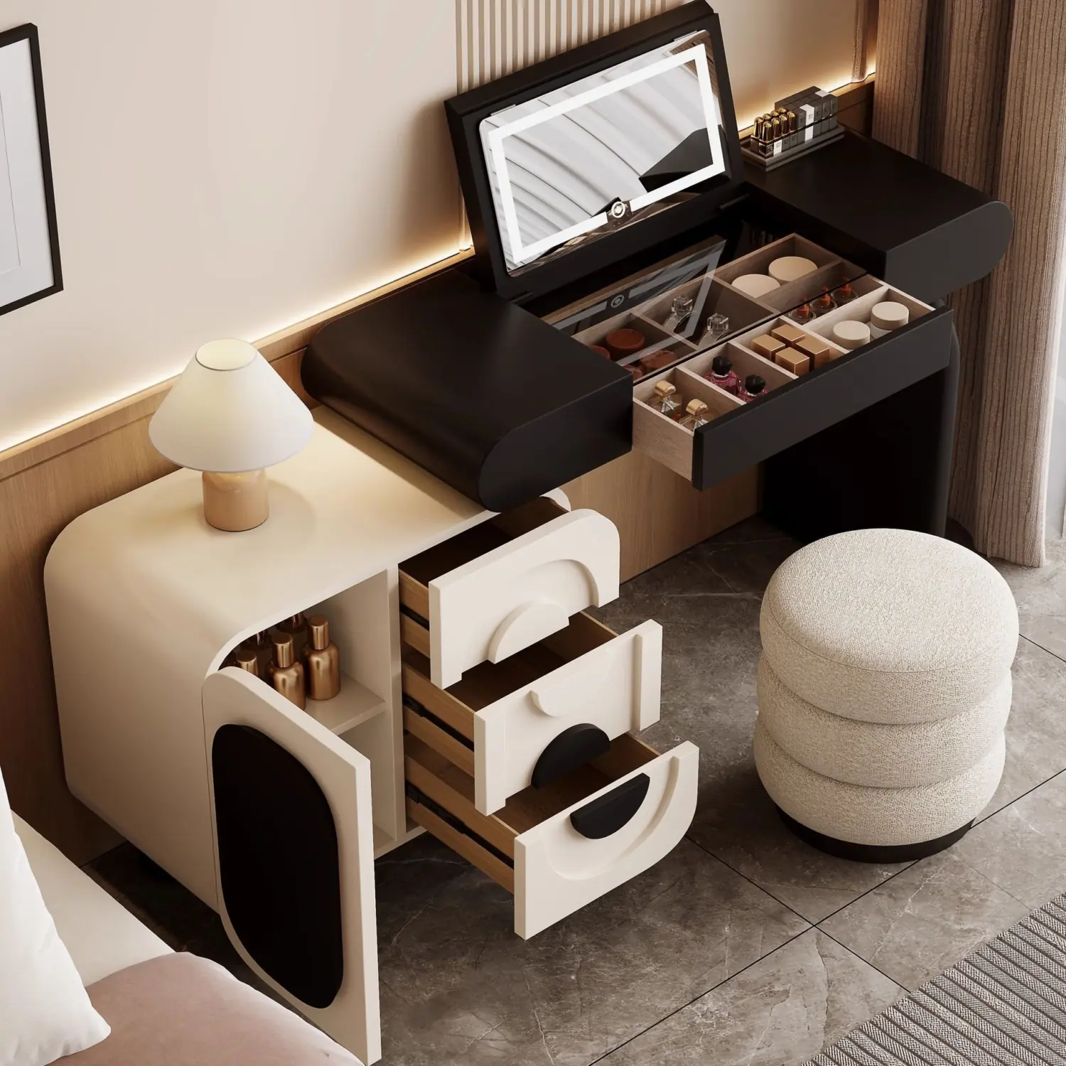 ban trang diem thiet ke nho gon hien dai sp13006 4