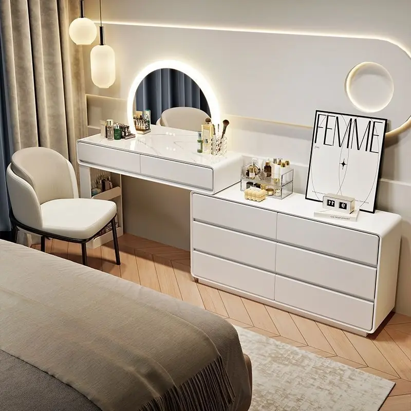 Bàn trang điểm tích hợp tủ ngăn kéo thanh lịch - SP12929 2 Bàn trang điểm tích hợp tủ ngăn kéo thanh lịch - SP12929 - Ảnh 2