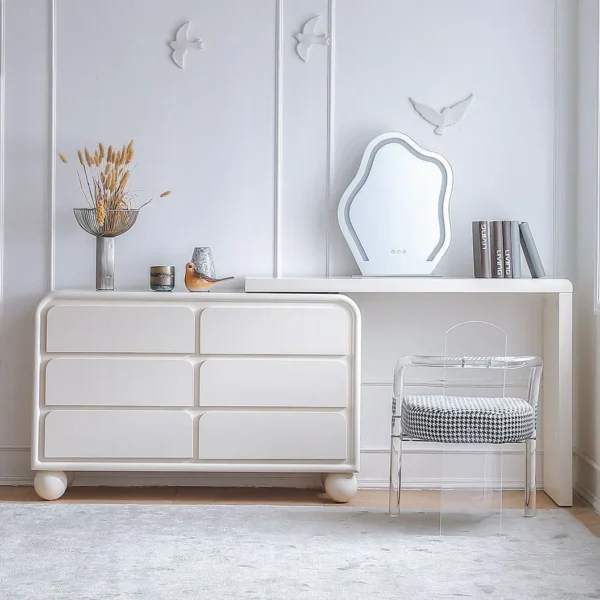 Bàn Trang Điểm Tích Hợp Tủ Sang Trọng - SP13393