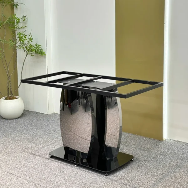 bo ban an 6 ghe mat da vi tinh the ghe boc da nhap khau cao cap sp13057 2