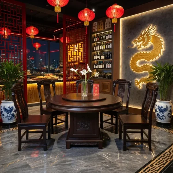 bo ban an tron xoay phong cach co dien trung hoa nhap khau sp13712 3