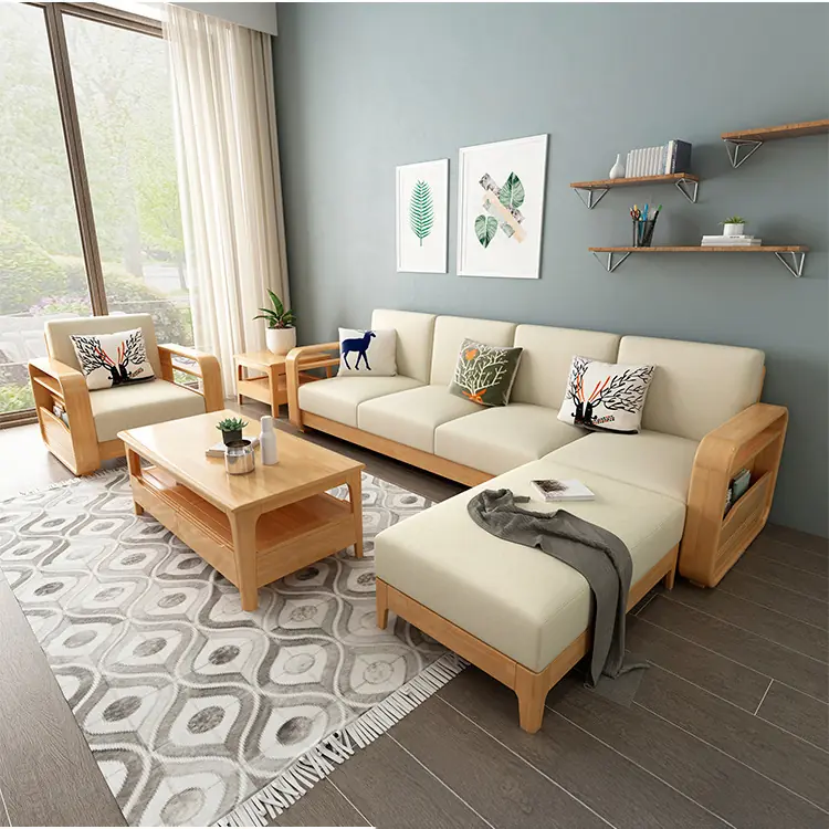 Ghế Sofa Bọc Da Khung Gỗ Cao Cấp - SP13172 10 ghe sofa boc da khung go cao cap sp13172 2