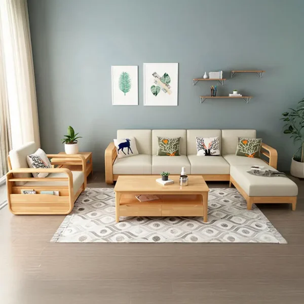 Ghế Sofa Bọc Da Khung Gỗ Cao Cấp - SP13172 6 ghe sofa boc da khung go cao cap sp13172 3